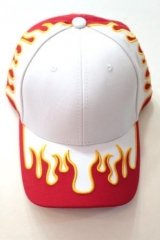 <img class='new_mark_img1' src='//img.shop-pro.jp/img/new/icons14.gif' style='border:none;display:inline;margin:0px;padding:0px;width:auto;' />FRUITION EXCLUSIVE FLAME CAP WHITE