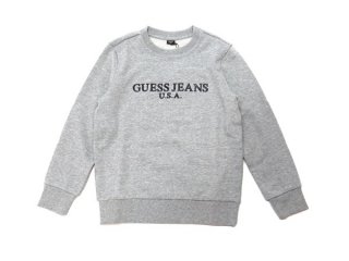 <img class='new_mark_img1' src='//img.shop-pro.jp/img/new/icons50.gif' style='border:none;display:inline;margin:0px;padding:0px;width:auto;' />GUESS KIDS KIDS JEANS��LOGO CREW SWEAT -GREY-